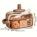 Estojo Escolar Capivara - Design Fofo e Funcional