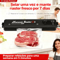 SELADORA A VÁCUO AUTOMÁTICA PARA ALIMENTOS - PRESERVAÇÃO PROFISSIONAL EM 15 SEGUNDOS