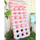 BOIA FLUTUANTE TIPO CAMA FORMATO FLOR - CONFORTO E ESTILO NA ÁGUA