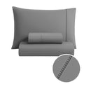 Jogo de Lençóis King Size 400 Fios SoftTouch – 3 Peças Microfibra