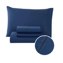 Jogo de Lençóis King Size 400 Fios SoftTouch – 3 Peças Microfibra