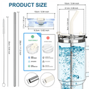 Garrafa Térmica VIPELF® ROMANTIC CROWN 1200 ml