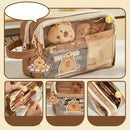 Estojo Escolar Capivara - Design Fofo e Funcional