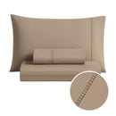 Jogo de Lençóis King Size 400 Fios SoftTouch – 3 Peças Microfibra