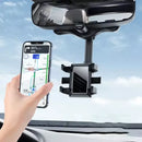 Suporte Universal para Telemóvel no Espelho Retrovisor do Carro – Rotação 360° com Fixação Ultra Segura e Ajustável para Smartphones e GPS