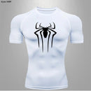 Spider Compression Shirt Mens Rashguard Fitness For Men Gym Sports T-Shirt Running Sweatshirt Outdoor Mountaineering Training