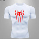 Spider Compression Shirt Mens Rashguard Fitness For Men Gym Sports T-Shirt Running Sweatshirt Outdoor Mountaineering Training