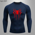 Spider Compression Shirt Mens Rashguard Fitness For Men Gym Sports T-Shirt Running Sweatshirt Outdoor Mountaineering Training