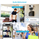 CÂMERA DE SEGURANÇA WIFI COM DUPLA LENTE - VIGILÂNCIA INTELIGENTE 360º