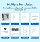 Mini Impressora Portátil Bluetooth