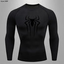 Spider Compression Shirt Mens Rashguard Fitness For Men Gym Sports T-Shirt Running Sweatshirt Outdoor Mountaineering Training