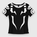 CAMISETA MASCULINA ANIME JUJUTSU KAISEN - ESTAMPA 3D PARA TREINOS E USO CASUAL