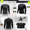 Spider Compression Shirt Mens Rashguard Fitness For Men Gym Sports T-Shirt Running Sweatshirt Outdoor Mountaineering Training