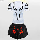 CONJUNTO MASCULINO ESPORTIVO 2 EM 1 - CAMISETA + BERMUDA COM COMPRESSÃO E MÚLTIPLOS BOLSOS