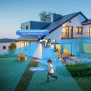 CÂMERA DE SEGURANÇA WIFI 10K COM 4 LENTES - VIGILÂNCIA PROFISSIONAL 720° COM IA