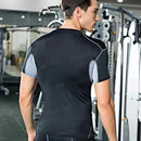 CAMISETA DE COMPRESSÃO MASCULINA ANIME BERSERK - MANGA CURTA PARA TREINOS E ESPORTES