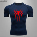 Spider Compression Shirt Mens Rashguard Fitness For Men Gym Sports T-Shirt Running Sweatshirt Outdoor Mountaineering Training