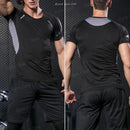 CAMISETA DE COMPRESSÃO MASCULINA ANIME BERSERK - MANGA CURTA PARA TREINOS E ESPORTES