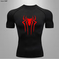 Spider Compression Shirt Mens Rashguard Fitness For Men Gym Sports T-Shirt Running Sweatshirt Outdoor Mountaineering Training