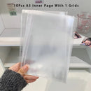 Fichário Álbum A5 de Pelúcia para Photocards - Capa Fofa com 10 Folhas Refiláveis