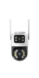 CÂMERA DE SEGURANÇA WIFI COM DUPLA LENTE - VIGILÂNCIA INTELIGENTE 360º