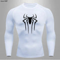 Spider Compression Shirt Mens Rashguard Fitness For Men Gym Sports T-Shirt Running Sweatshirt Outdoor Mountaineering Training