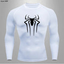 Spider Compression Shirt Mens Rashguard Fitness For Men Gym Sports T-Shirt Running Sweatshirt Outdoor Mountaineering Training