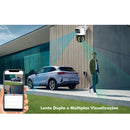 CÂMERA DE SEGURANÇA WIFI COM DUPLA LENTE - VIGILÂNCIA INTELIGENTE 360º