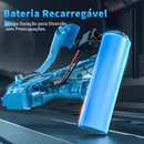 Pistola de Água Elétrica USB TURBO BLASTER 2025 – Disparos Automáticos + Luzes LED + Bateria Recarregável (A Brincadeira Nº1 do Verão!)