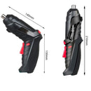 Furadeira e Parafusadeira - Kit 48 peças com Caixa de Ferramentas