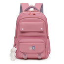 Mochila Escolar Unissex em Nylon Impermeável