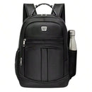 Mochila Reforçada Unissex para Viagem e Notebook - Grande, Resistente, Cabo de Aço e Moderna