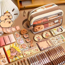 Estojo Escolar Capivara - Design Fofo e Funcional