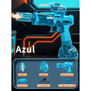 Pistola de Água Elétrica USB TURBO BLASTER 2025 – Disparos Automáticos + Luzes LED + Bateria Recarregável (A Brincadeira Nº1 do Verão!)