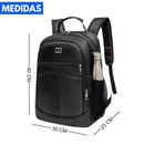 Mochila Reforçada Unissex para Viagem e Notebook - Grande, Resistente, Cabo de Aço e Moderna