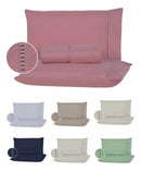 Jogo de Lençóis King Size 400 Fios SoftTouch – 3 Peças Microfibra